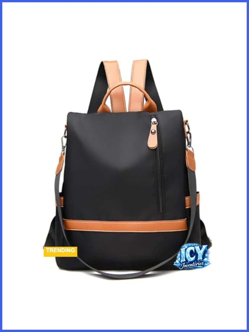 Anti Theft Oxford Cloth Backpack Purse for Women, Fashion Travel Work Handbag
